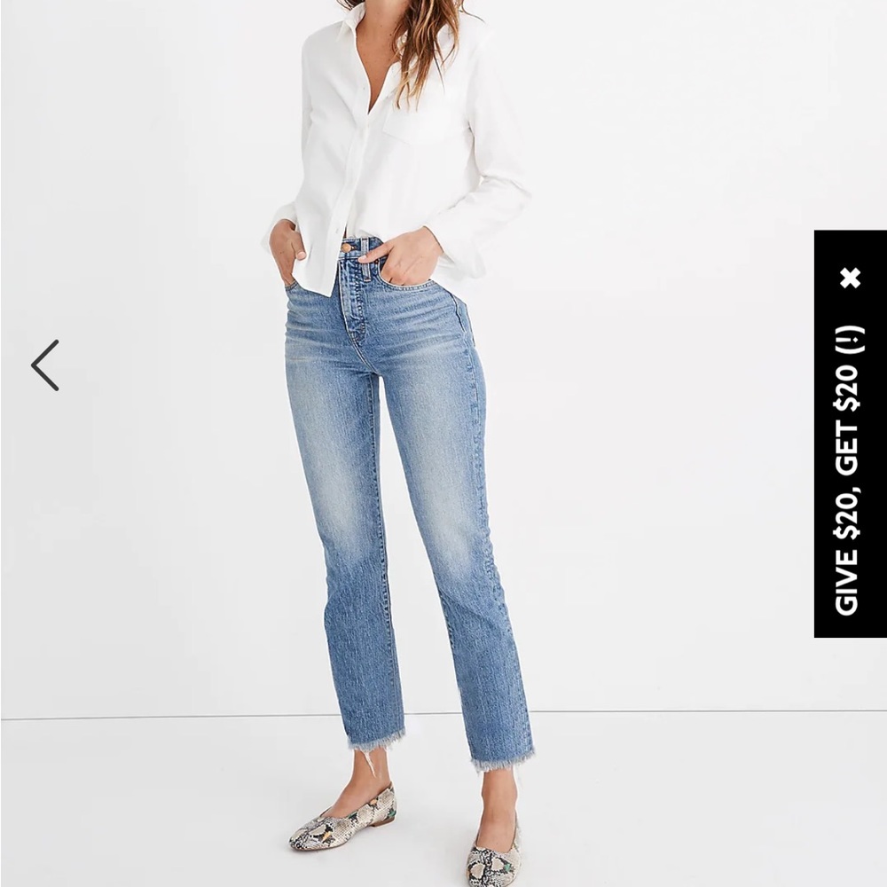 Madewell The Petite Perfect Vintage Jean